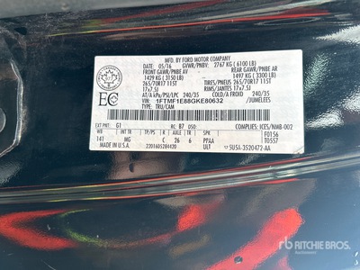 2016 Ford F-150 4x2 Pickup