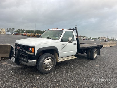 1998 GMC 3500HD 4x2 Camion à Plateau (Inoperable)