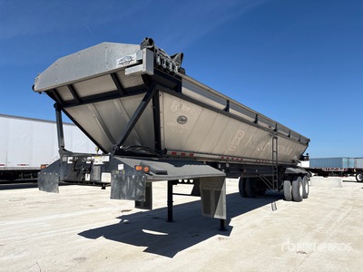 2016 Etnyre LB-240 40 ft T/A Aluminum Live Bottom Trailer