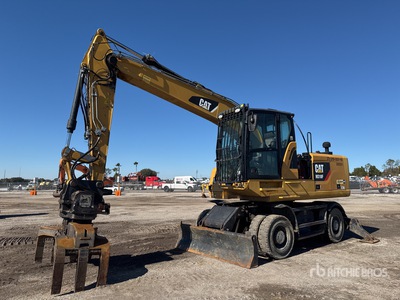 2016 Cat M318F Wheel Excavator
