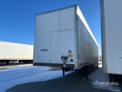 2018 Utility VS2DX 53 ft x 102 in T/A Van Trailer