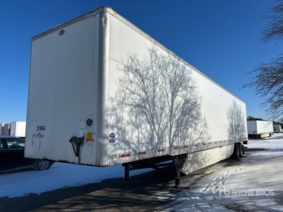 2015 Utility VS2DX 53 ft x 102 in T/A Van Trailer