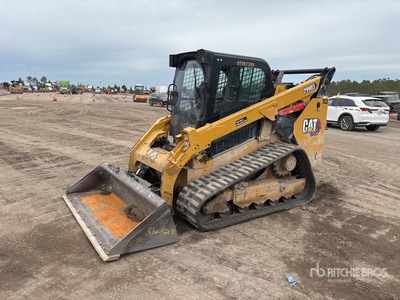 2022 Cat 299D3 Two-Speed High Flow XPS Chargeuse sur rails compacte