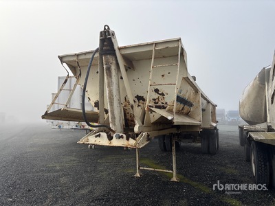 1984 Ennis 33 ft T/A Remolque banera