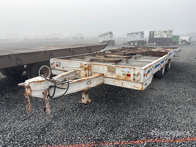 1951 Foster 13 ton 22 ft T/A Tilt Deck Trailer