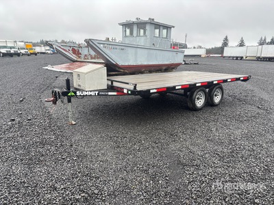 2021 Summit ADO8516TA2 16 ft T/A Utility Trailer