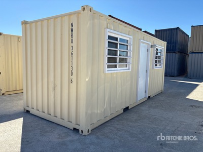 2025 20 ft x 8 ft Skid-Mounted 現場事務所 (Unused)