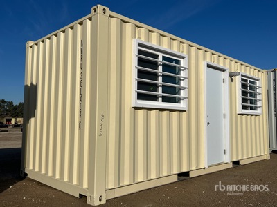 2025 20 ft x 8 ft Skid-Mounted Mobile Office (Unused)