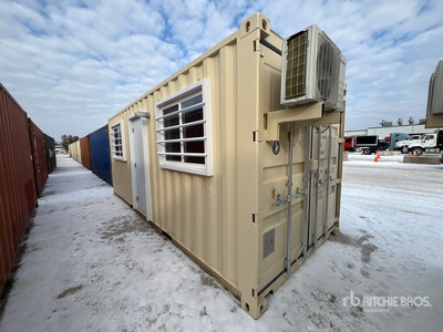 2025 Standard 20 ft x 8 ft Mobile Office コンテナ機械 (Unused)
