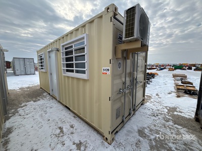 2025 Standard 20 ft x 8 ft Mobile Office コンテナ機械 (Unused)