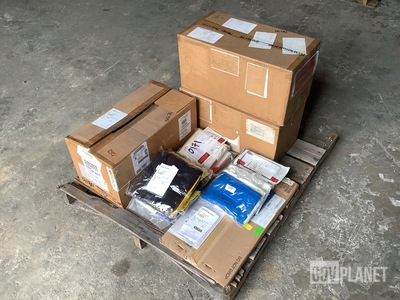 (1) Plate, (40) 3-Ring Binders, (3) Signal Flags & Assorted Items