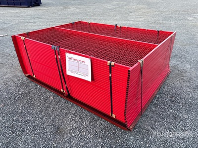 Quantity of (30) 8 ft x 6 ft Powder Coated Canex Valla (Unused)