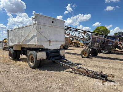 1980 Marlin  4.6 m Bogie/A Dog End Dump Trailer