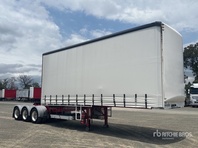 2020 MaxiTrans 7.2 m Tri/A B-Double Lead Curtain Side Trailer