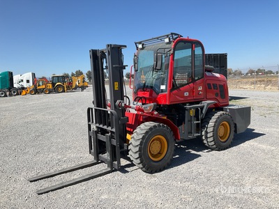 2025 KUL RTF-3500 7700 lb 4x4 Montacargas Todo Terreno (Sin Usar) / Rough Terrain Forklift (Unused)