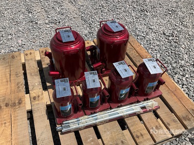 Quantity of (6) 2026 OKG Lote de Gatos Hidraulicos de Botella (Sin Usar) /Air Bottle Cric (Unused)