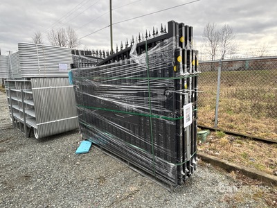 Quantity of (5) 2026 Suihe SG-20A-5 20 ft x 8 ft Wrought Iron بوابة المدخل (Unused)