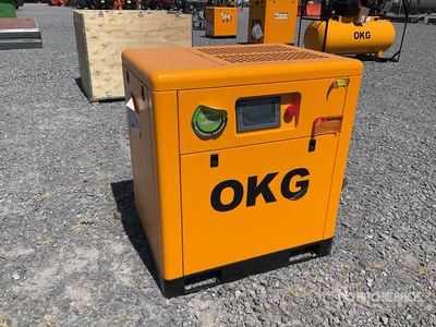 2026 OKG SAC-10 1.1 m3/min Skid-Mounted Electric Compresor de Aire de Tornillo (Sin Usar) / Air Compressor (Unused)