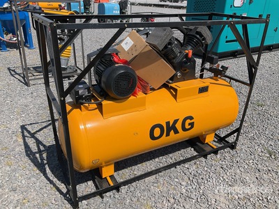 2025 OKG RAC-5.5-300L Mobile Electric 300 L Compresor de Aire (Sin Usar) / Air Compressor (Unused)