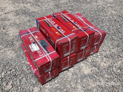 Quantity of (8) Boxes of 2026 OKG LB-80 Lote de Polipastos (Sin Usar) / Lever Block Articoli da ferramenta e di consumo (Unused)