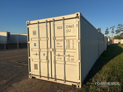 2025 20 ft Standard Contenedor de almacenamiento