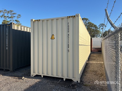 2025 40 ft High Cube Contenedor de almacenamiento