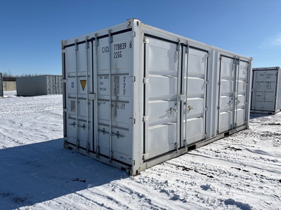 2025 20 ft Standard Multi-Door Storage Container