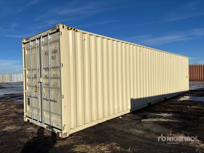 2025 40 ft High Cube Storage Container