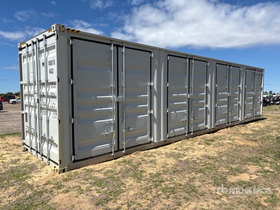 2025 40 ft High Cube Multi-Door Storage Container