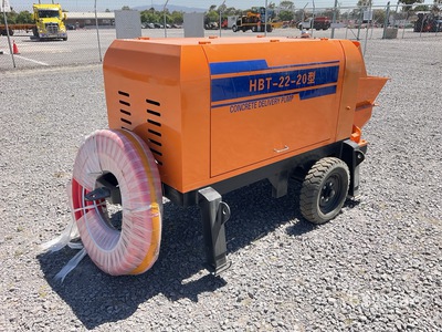 2026 OKG HBT22-20 Mini Bomba de Concreto (Sin Usar) / Mini Pompe cemento (Unused)