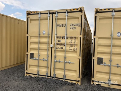 2026 40 ft High Cube Multi-Door Contenedor / Storage Container
