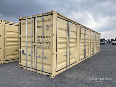 2026 40 ft High Cube Multi-Door Contenedor / Storage Container