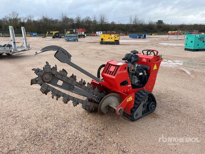 2016 Ditch Witch Walk Behind Trancheuse Scavatrincea