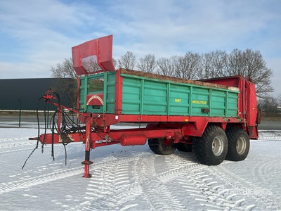1999 HAWE DST16T T/A Manure Spreader
