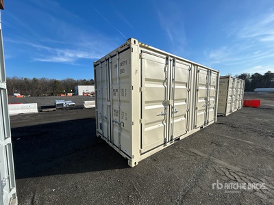 2025 20 ft High Cube Multi-Door Storage Container