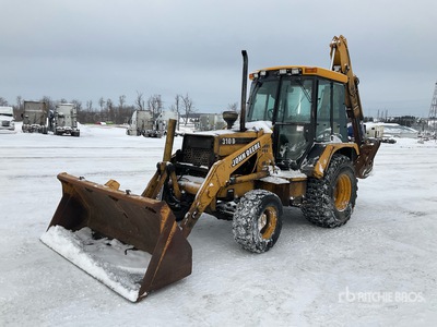1992 John Deere 310D 4x4 Backhoe Loader