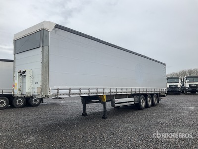 2022 Schmitz SCS24 13.9 mm Tri/A Curtain Side Trailer
