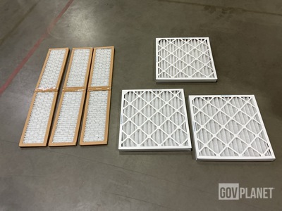 (128) Assorted Air Filters