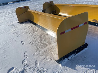 Oak River industries SP-16M1 16 ft Q/C Snow Pusher - Fits Wheel Loader (Unused)
