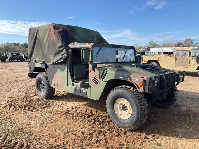 2008 AM General M1097R1 HMMWV 2 Door Soft Top w/Truck Body