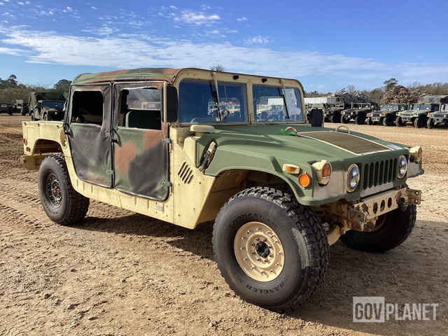 2008 AM General M1097R1 HMMWV 4 Door Soft Top w/Truck Body