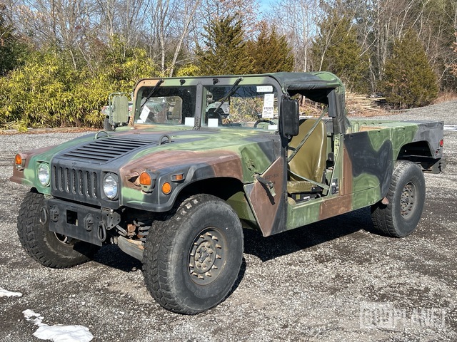 1996 AM General M1097A2 HMMWV 2 Door Soft Top w/Truck Body