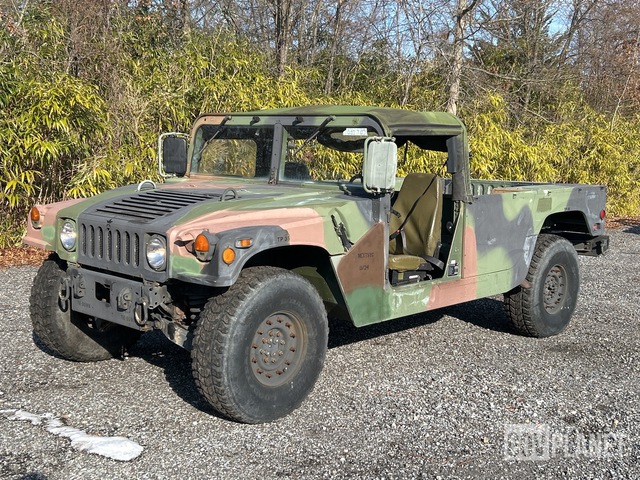 1996 AM General M1097A2 HMMWV 2 Door Soft Top w/Truck Body