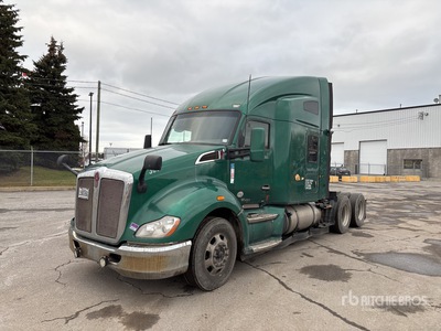 2015 Kenworth T680 6x4 T/A Sleeper Truck Tractor (Inoperable)