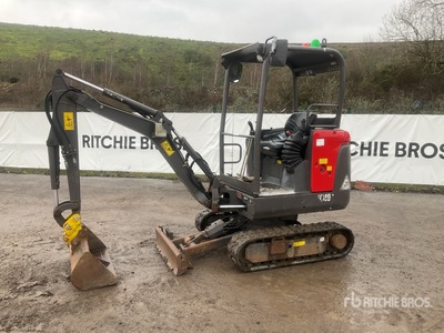 2017 Volvo 1.5T Volvo mini X excavator extendable tracks Mini escavatore