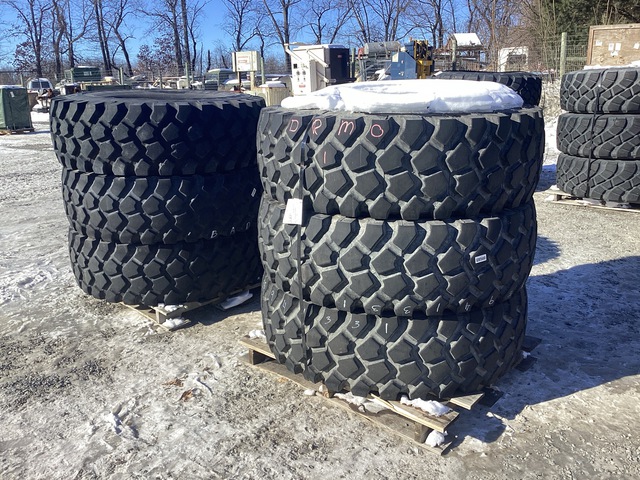 (6) Michelin 16.00R20 Tires