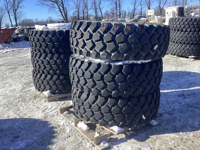 (6) Michelin 16.00R20 Tires
