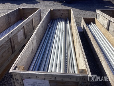 (125) Assorted Metal Conduit Pipes