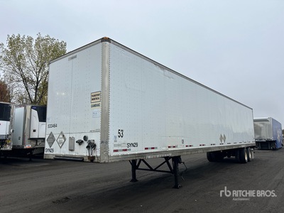 2005 Manac 53 ft x 102 in T/A Van Trailer