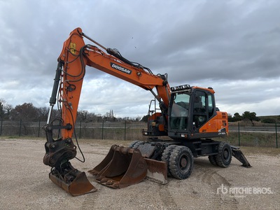2020 Doosan DX165W-5 Pelle Sur Pneus Wheel Excavator